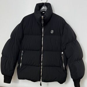 TB Burberry men’s black puffer jacket